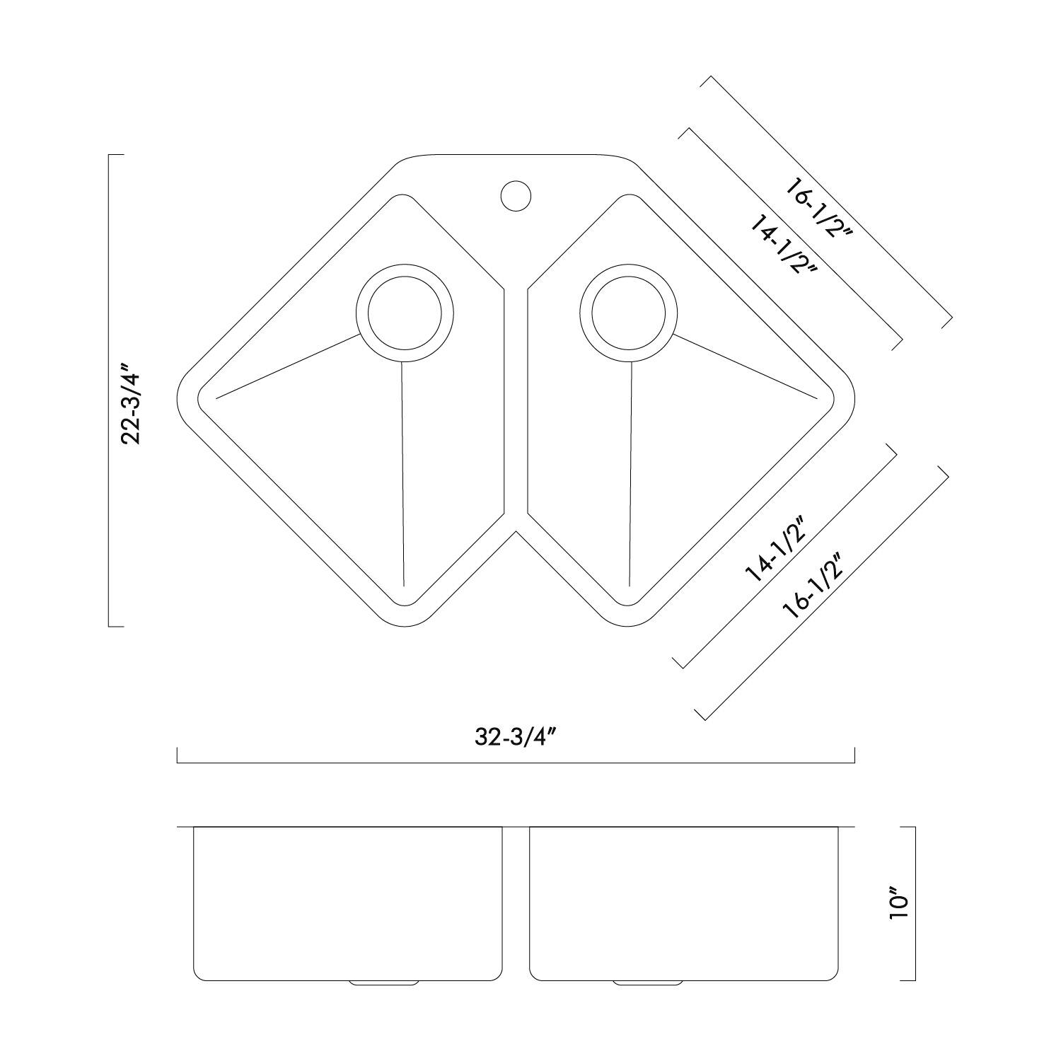 22-3/4"  
14-1/2"  
16-1/2"  
14-1/2"  
16-1/2"  
32-3/4"  
10"