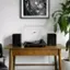 Alt View 11. Victrola - Premiere T1 Turntable System - Espresso.