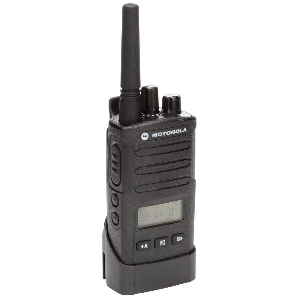 Back. Motorola Solutions - 6 x Motorola RMU2080d On-Site 2-Way Business Radio with Display - 6 Pack Bundle - Black.