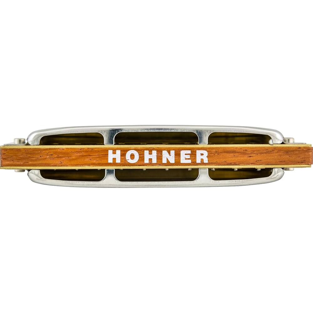 Alt View 5. Hohner - MS Series Blues Harp Bundle of 5 Harmonicas with C-7 Case BLHRP-5PK.