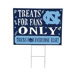 Evergreen Enterprises - North Carolina Tar Heels 18" x 24" Halloween Treats Outdoor Yard Sign - Multicolor