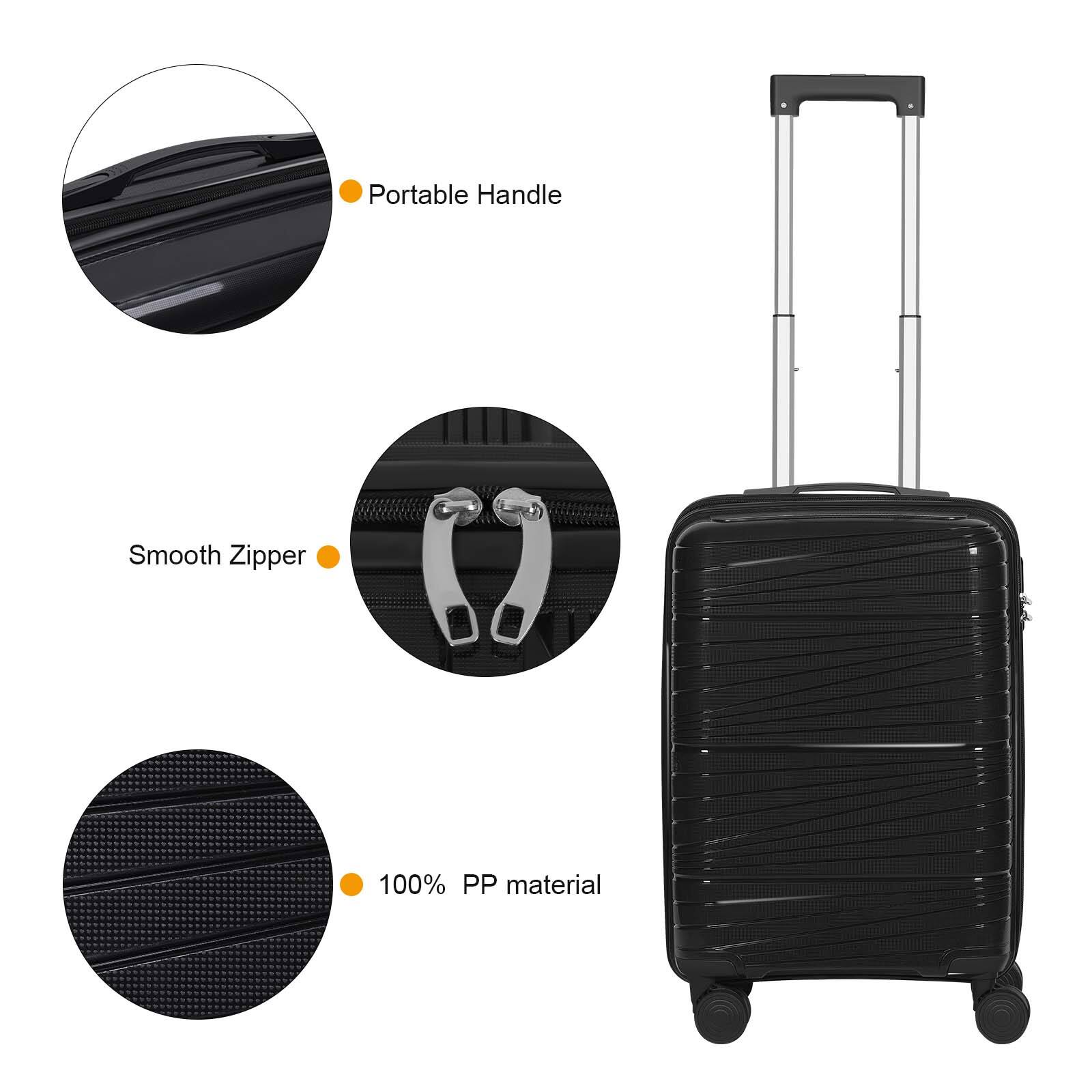 Portable Handle  
Smooth Zipper  
100% PP material