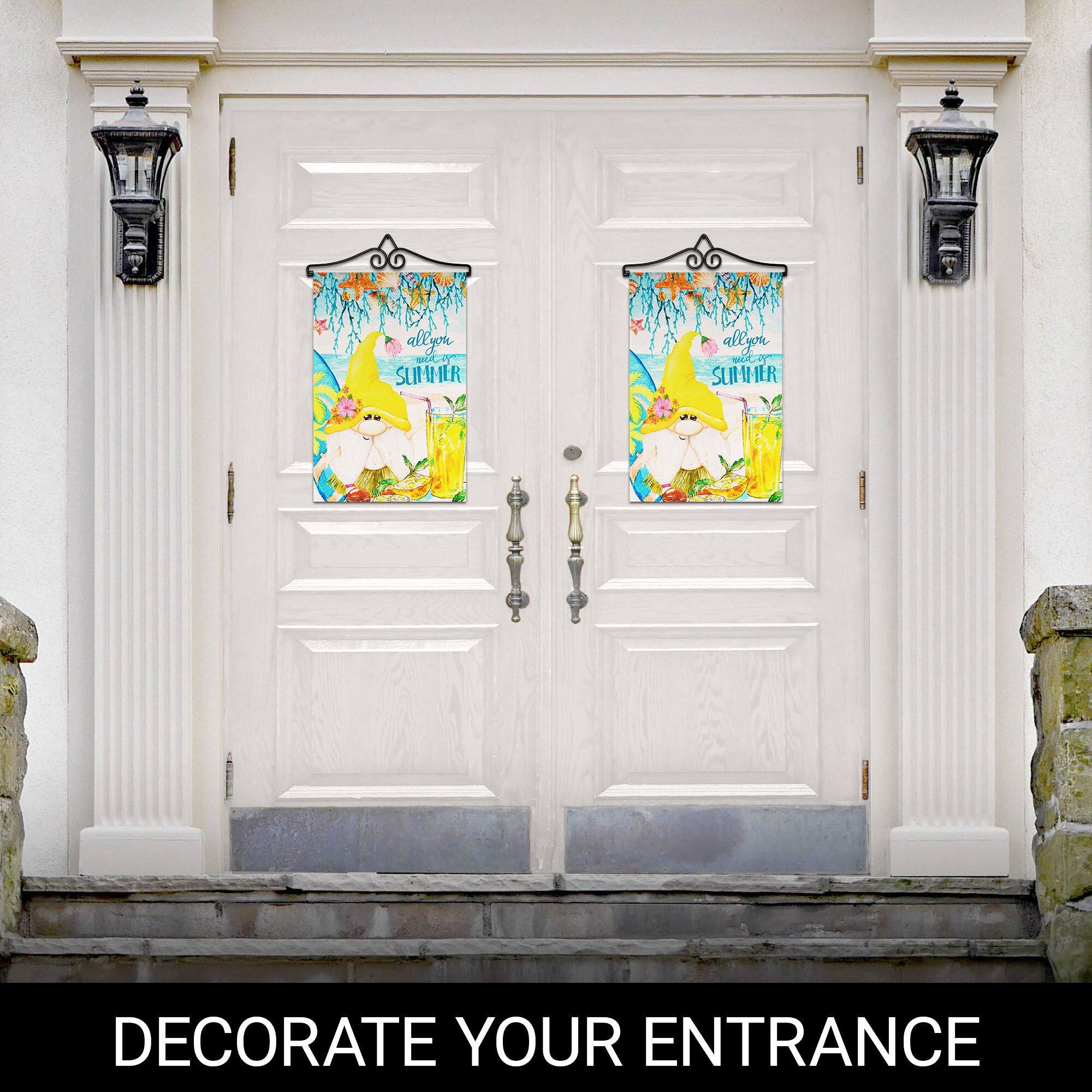 2ET Nar allyon BC SUMHER  
allyn 4 SUMMER  
DECORATE YOUR ENTRANCE