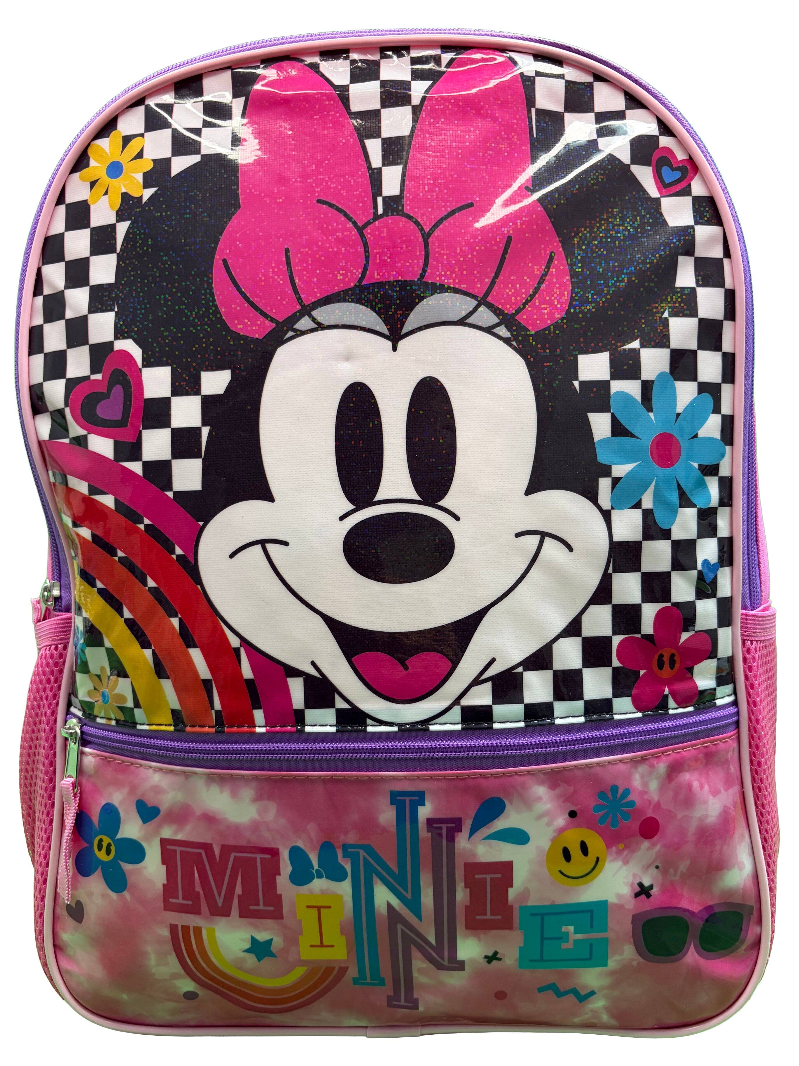 Alt View 4. UPD - Disney Minnie Mouse Girls School Backpack 16" with pockets - Multicolored.