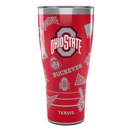 Tervis - Ohio State Buckeyes 30oz. Swag Tumbler With Slider Lid - Multicolor