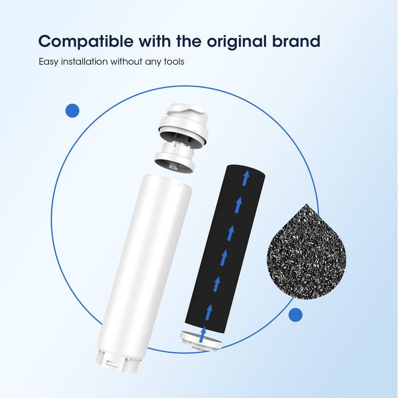 Compatible with the original brand  
Easy installation without any tools