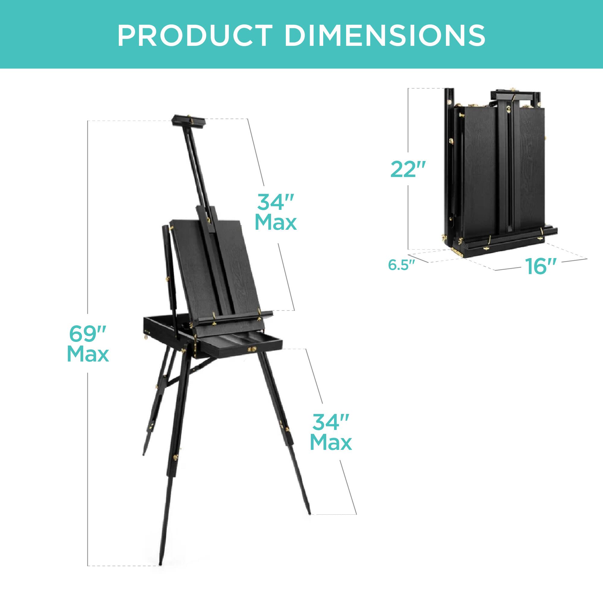 PRODUCT DIMENSIONS
34" Max
22"
6.5"
16"
69" Max
34" Max