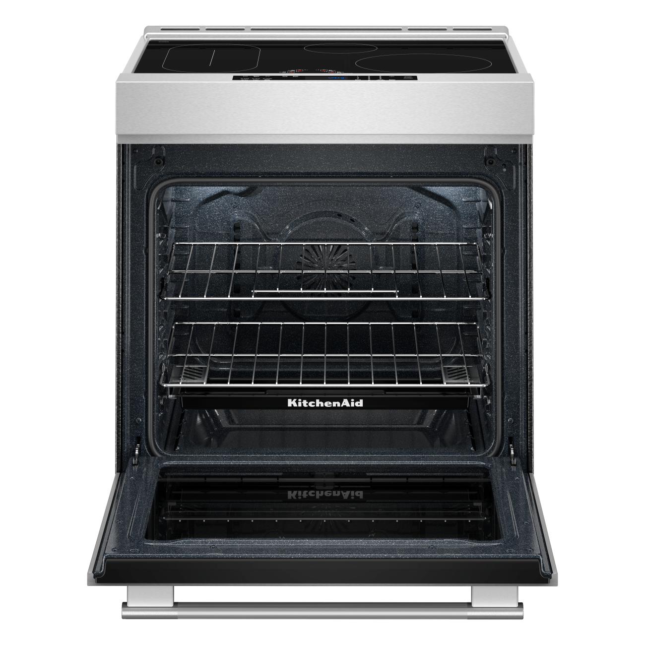 KitchenAid 30 Inch 4 Element Induction Slide In Convection Range with ...