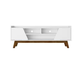 Manhattan Comfort - Marcus Mid-Century Modern 63" TV Stand - White