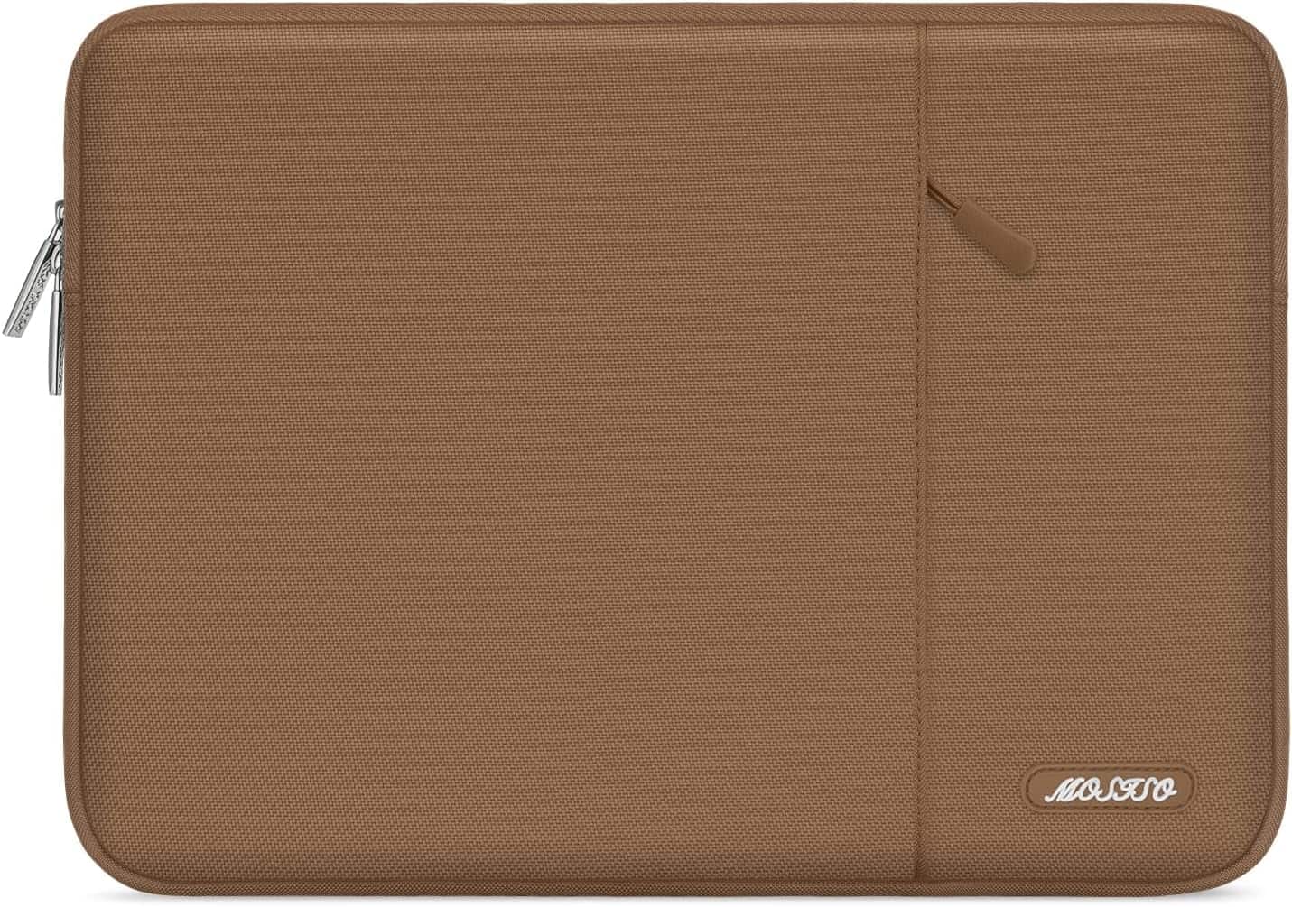 mosiso - 15-16 Inch Laptop Sleeve with Pocket, Polyester Vertical Case for MacBook Pro 16 M5 M4 M3 M2 M1,HP Acer Dell Lenovo ASUS - Mocha price history on PriceWatchPro