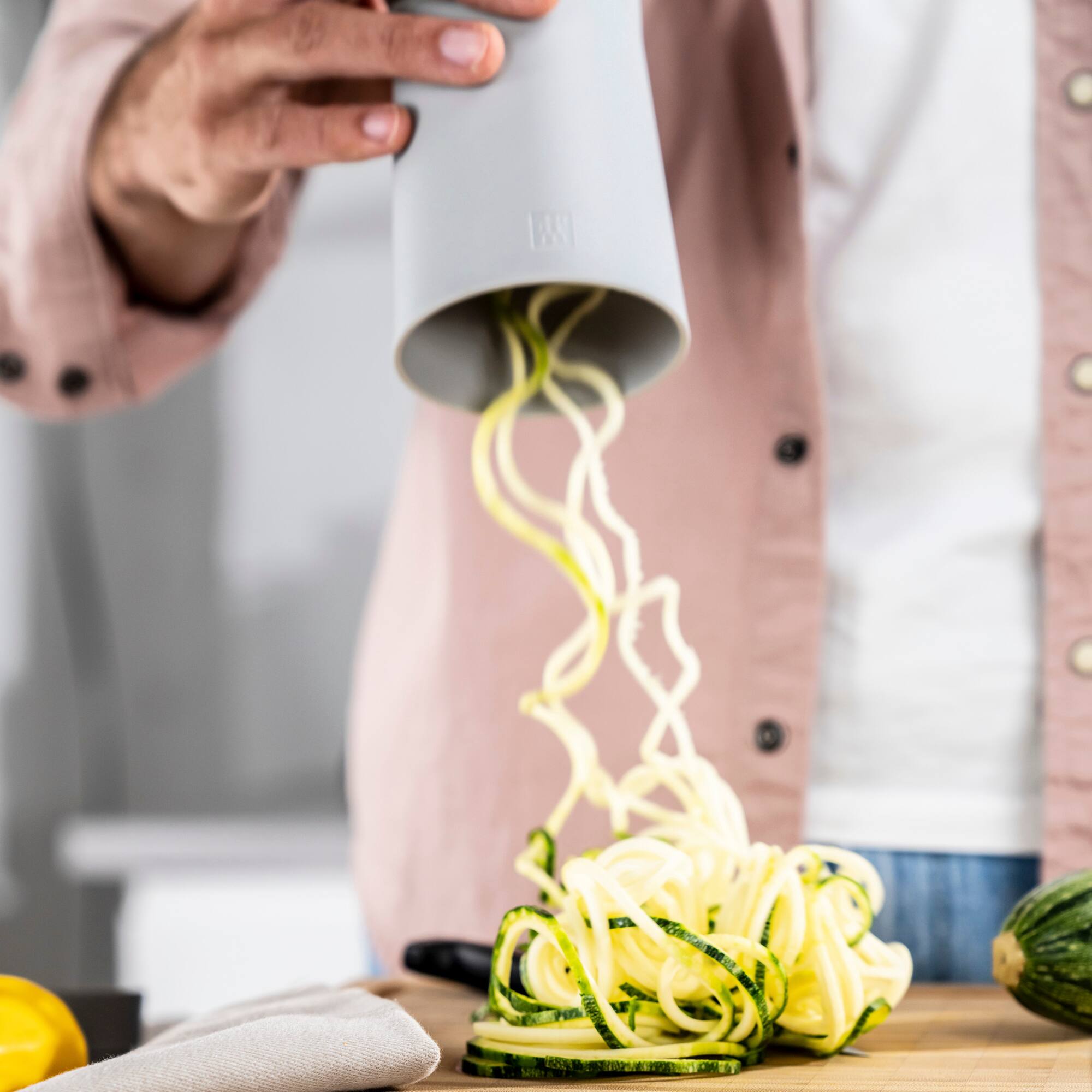 Alt View 8. ZWILLING - ZWILLING Z-Cut Spiralizer - Stainless Steel.