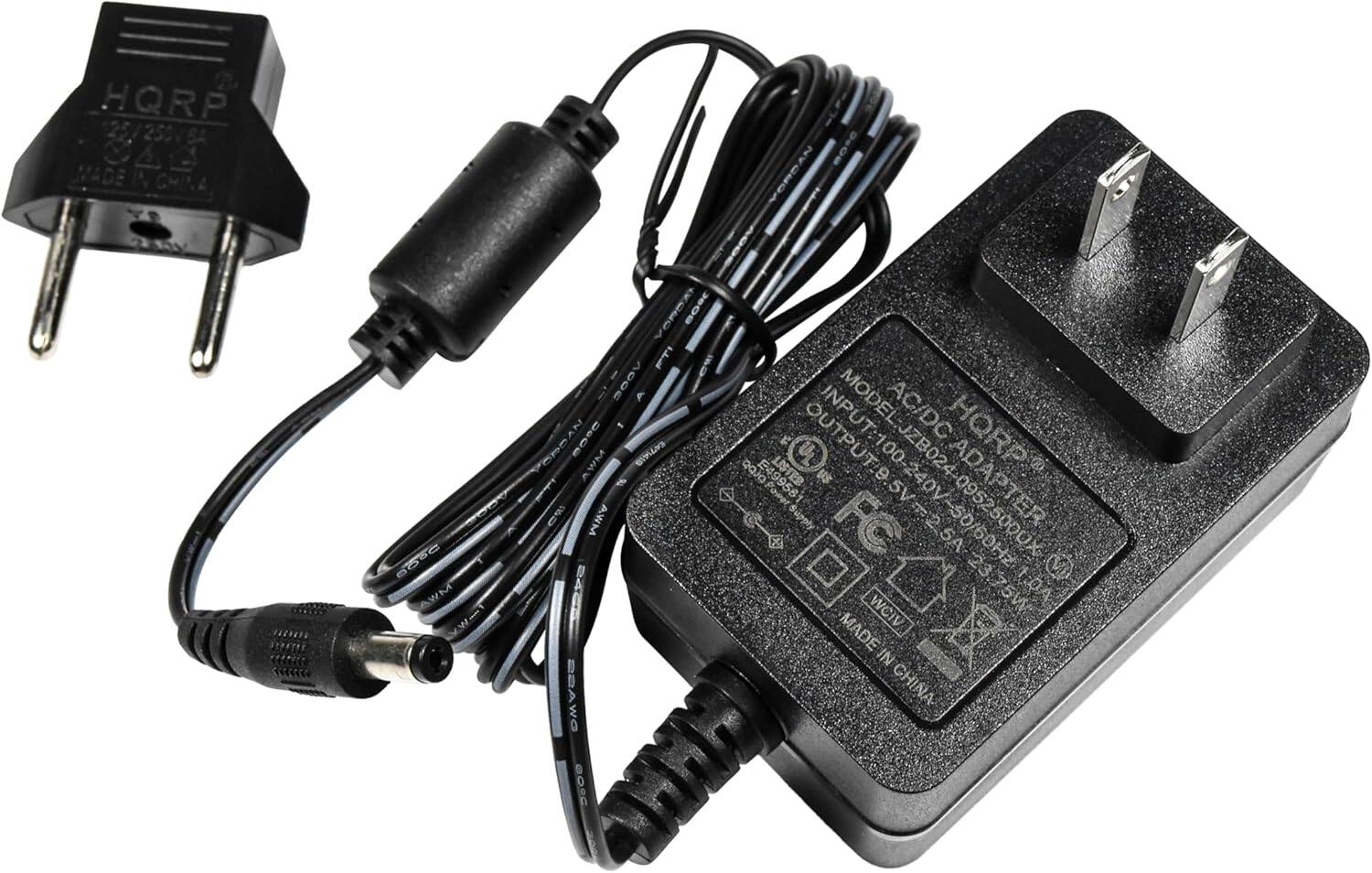HQRP 9.5V AC Adapter for Sony SRS XB40, Replaces AC E9522/AC
