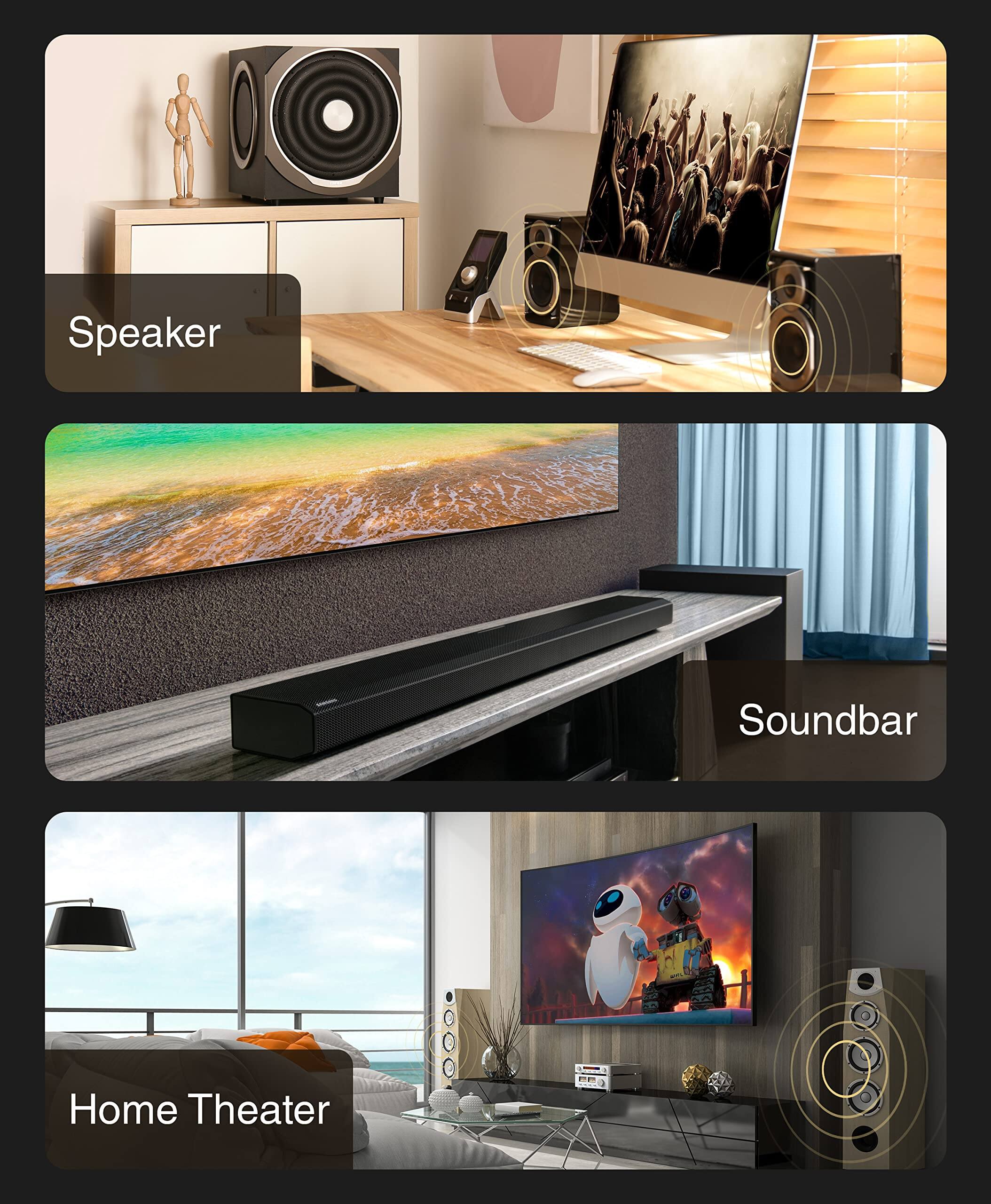 - Speaker
- Soundbar
- Home Theater