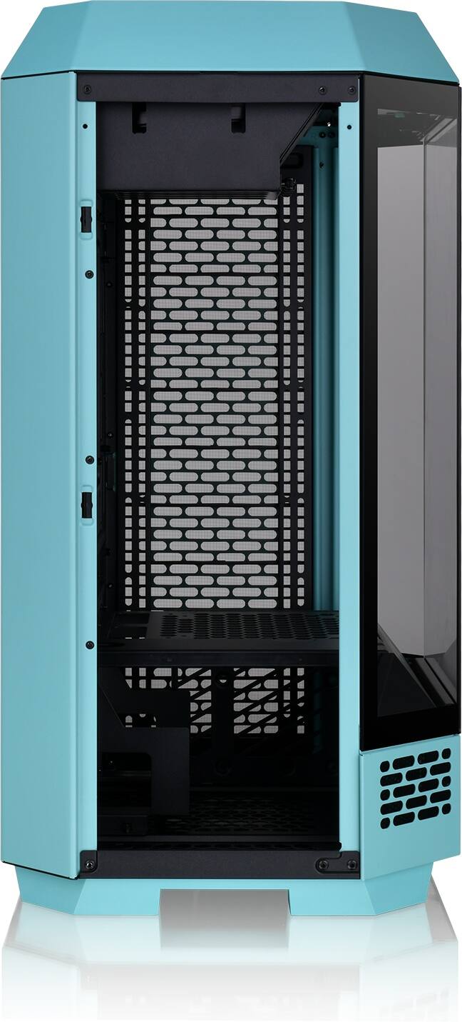 Alt View 16. Thermaltake - The Tower 300 Micro ATX PC Case - Turquoise.