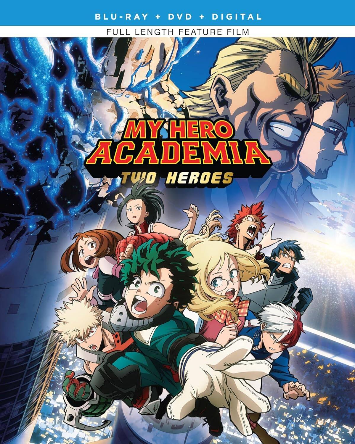 Alt View 1. My Hero Academia: Two Heroes (MHA)   - BLU-RAY.