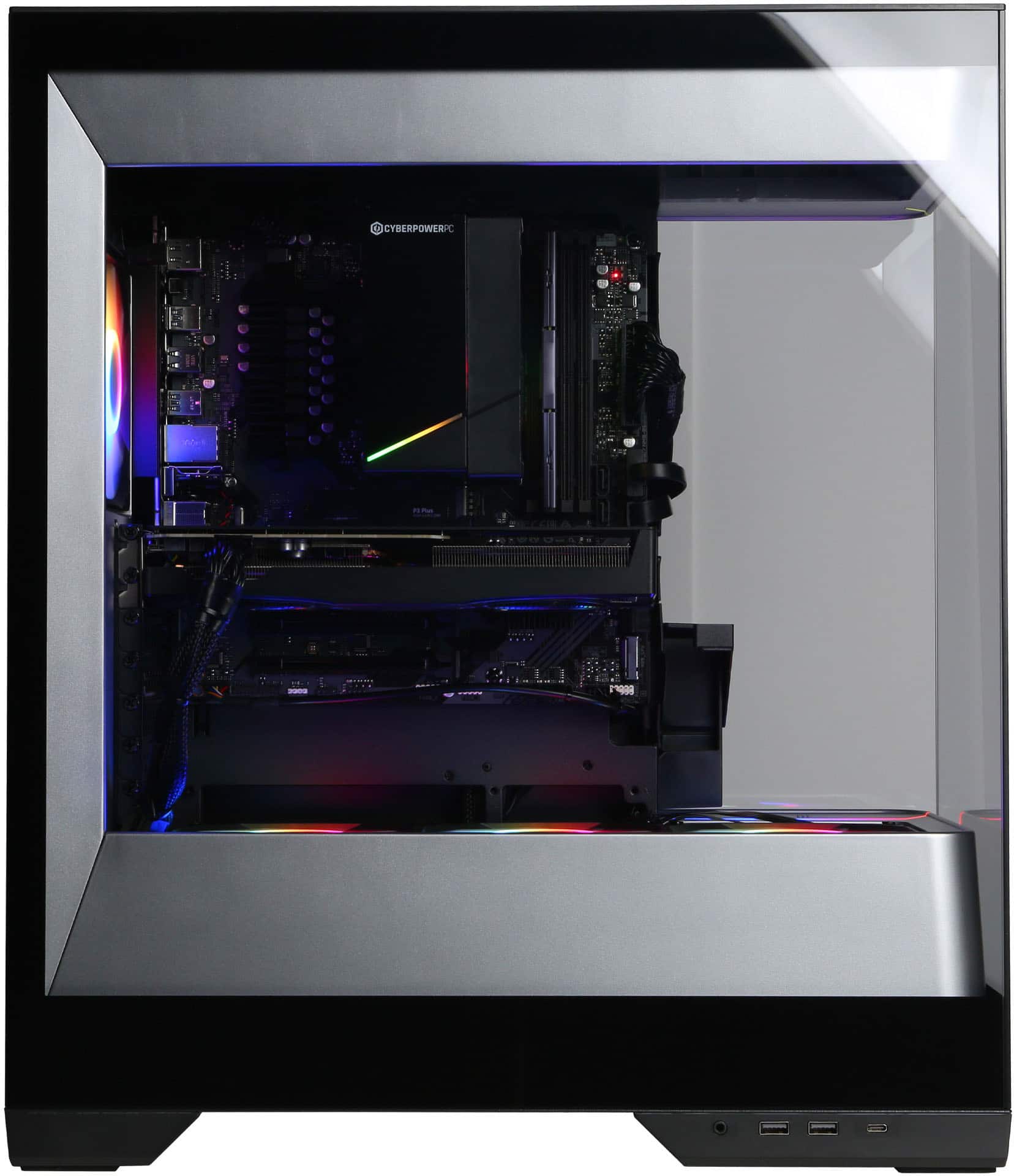 CyberPowerPC Gaming Desktop AMD Ryzen 5 5500 AMD Radeon RX 6500 XT