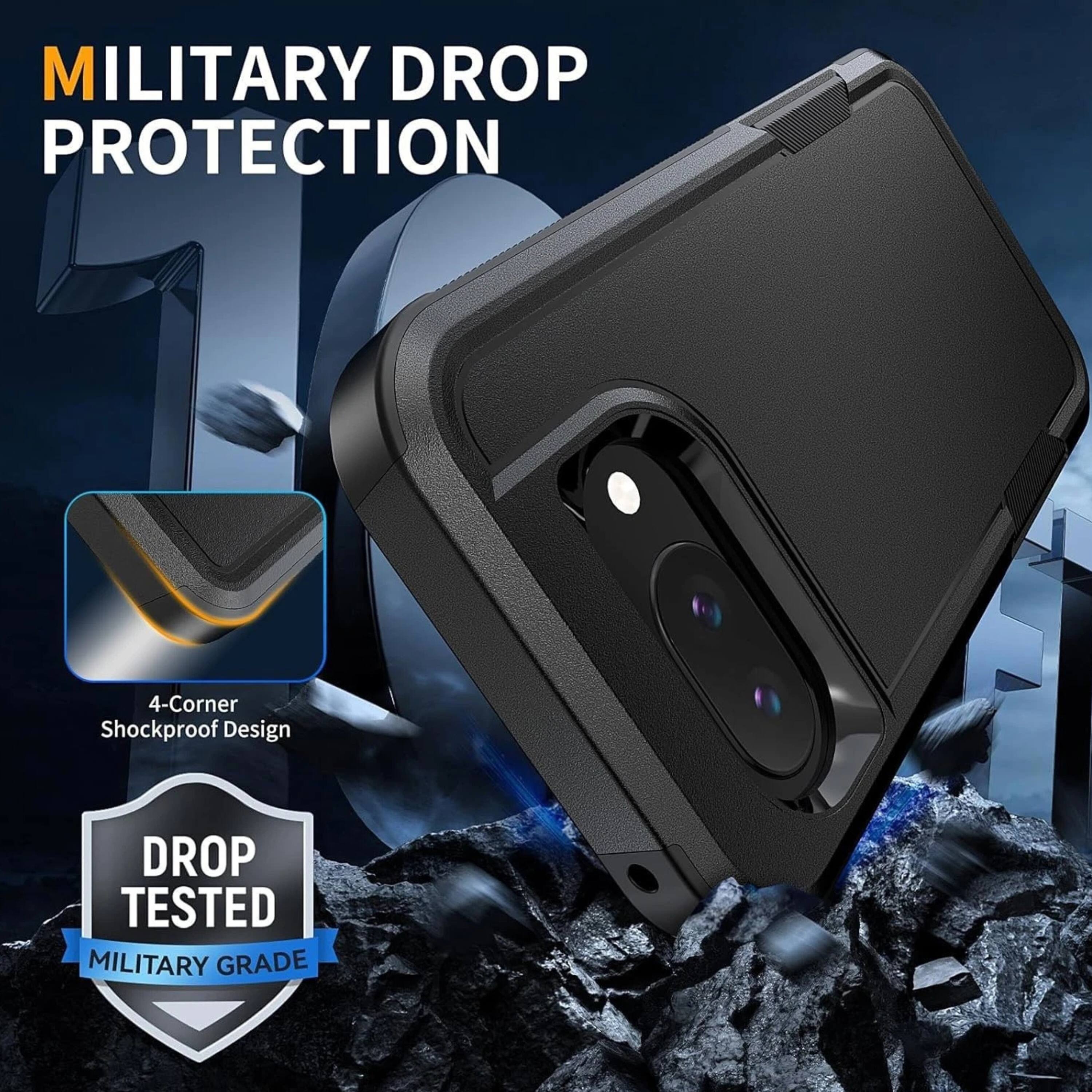 MILITARY DROP PROTECTION  
4-Corner Shockproof Design  
DROP TESTED  
MILITARY GRADE