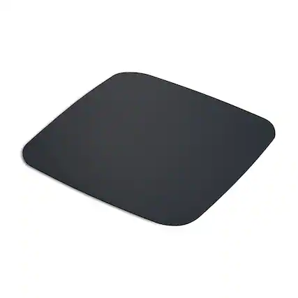 Front. Staples TECH - Staples TECH Ultrathin Non-Skid Mouse Pad, Black (23941) - Black.