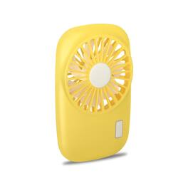 Mullets Homeiances - Adjustable Speed Personal Portable Fan - Yellow