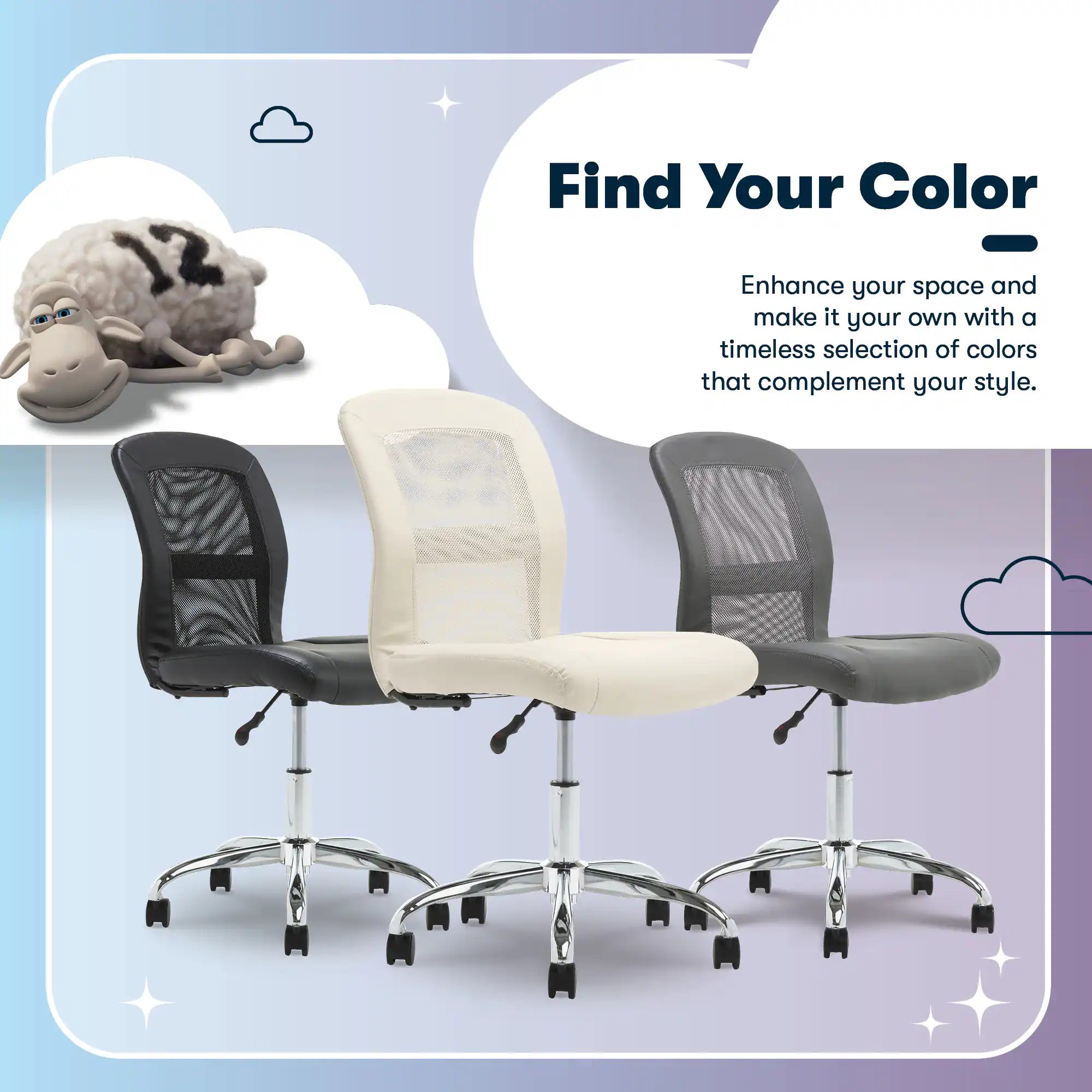 Find Your Color

Enhance your space and make it your own with a timeless selection of colors that complement your style.