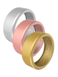 QALO - QRNT Original 3PK Covers Size 07 - Metallic