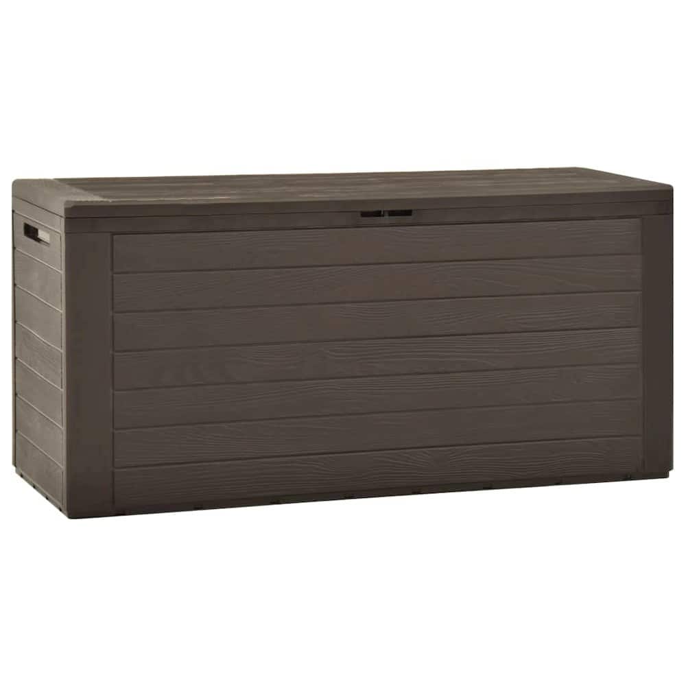 vidaXL - Storage Box Polypropylene Storage Box - Brown