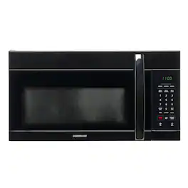 Farberware - 1.7 cu. ft. OTR Microwave, 1000W with Smart Sensor Cooking - Black