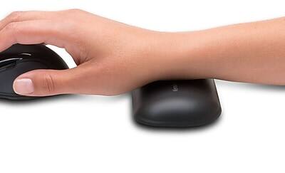 Alt View 7. Kensington - ErgoSoft Gel Non-Skid Wrist Rest, Black - Black.