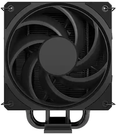 Front. Cooler Master - Hyper 212 3DHP Black CPU Air Cooler - Black.