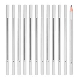 Unique Bargains - 7B Drawing Pencils for Sketching, 12pcs Sketch Pencils w/ Built-in Sharpener for Drawing, Painting, Sketching - Black