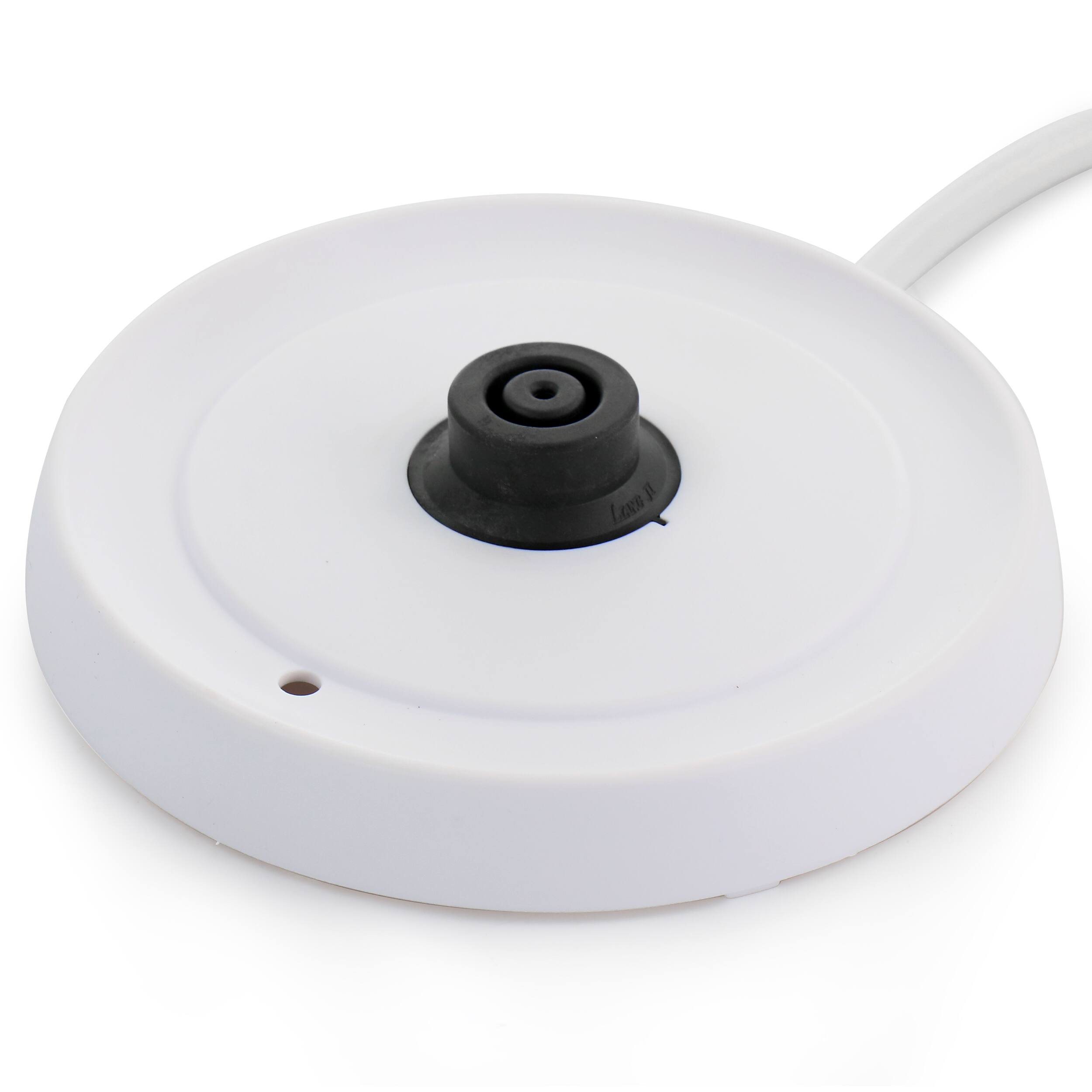 Alt View 2. Better Chef - Better Chef 1.7 Liter Glass 360 Degree Cordless LED Electric Kettle in White - White.