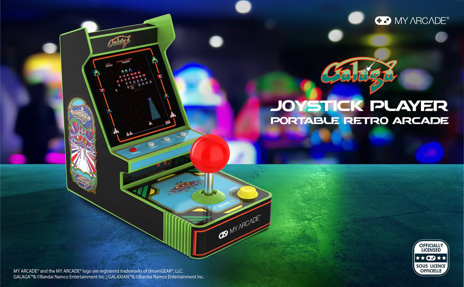 DGUNL 7194 Galaga Joystick Player 845620071944 - Best Buy