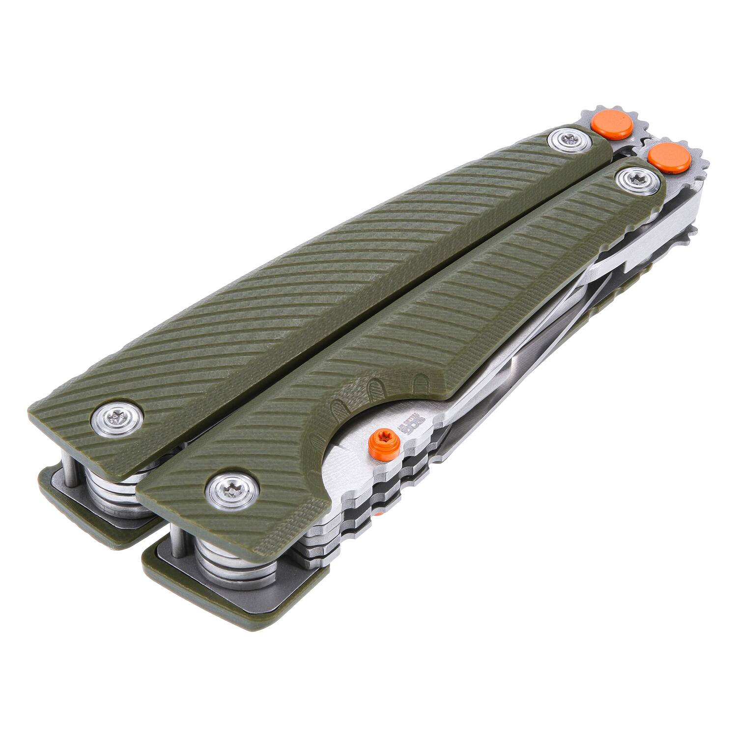 Back. SOG - Tellus MT 15-in-1 Multi-Tool with Nylon Pouch.