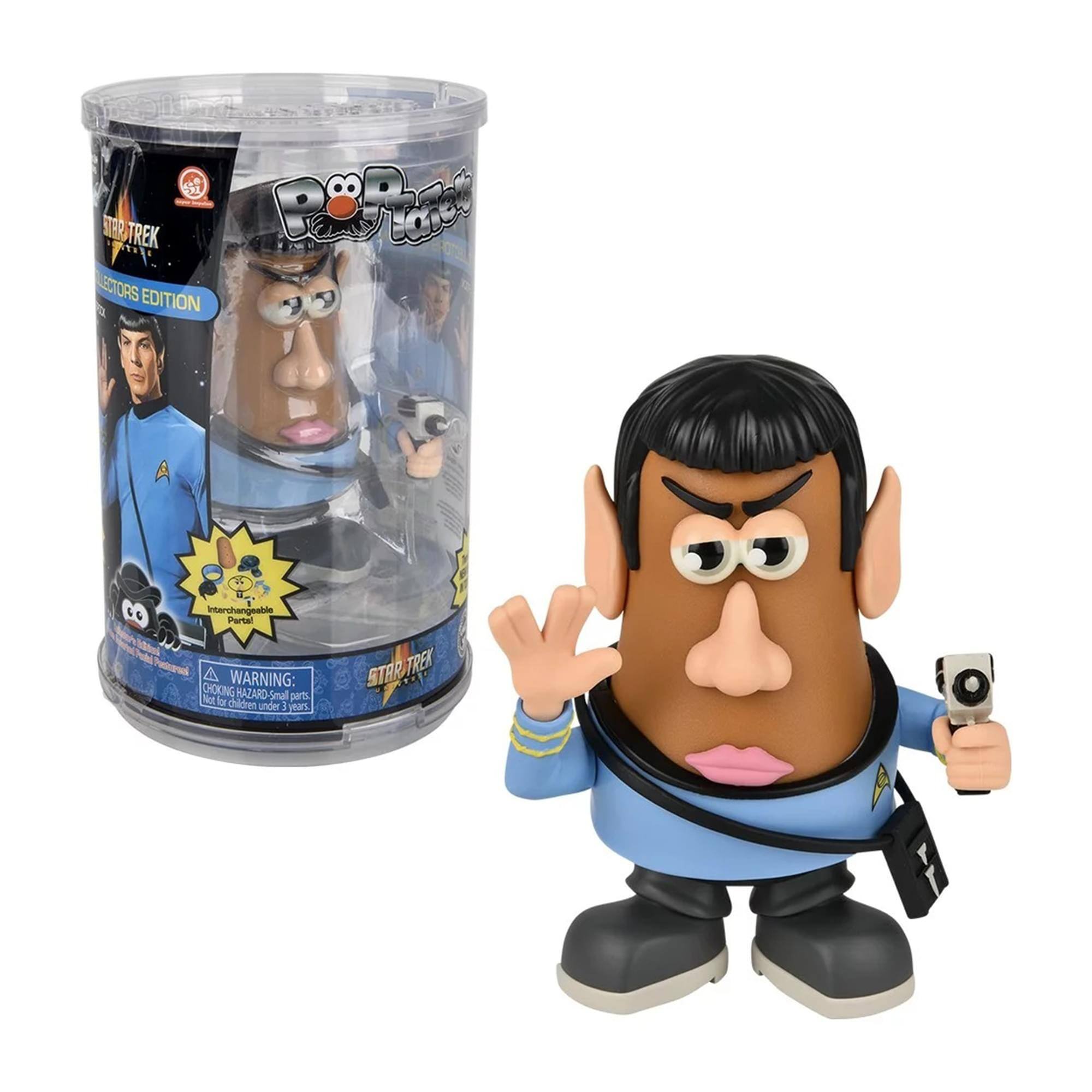 Star Trek: The Original Series  
Pop! Plush  
Collector's Edition  

Interchangeable Parts  

WARNING: CHOKING HAZARD - Small parts. Not for children under 3 years.