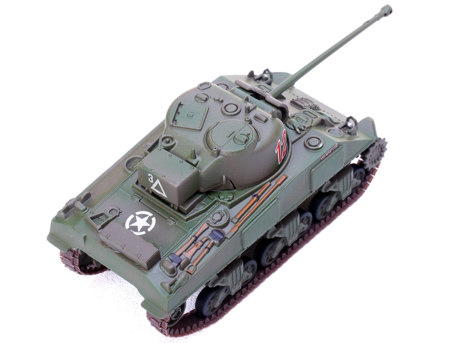 Alt View 6. Legion - Sherman Firefly Mk.VC Medium Tank "33rd Armoured Brigade, Normandy" (1944) British Army 1/72 Diecast Model by Legion.