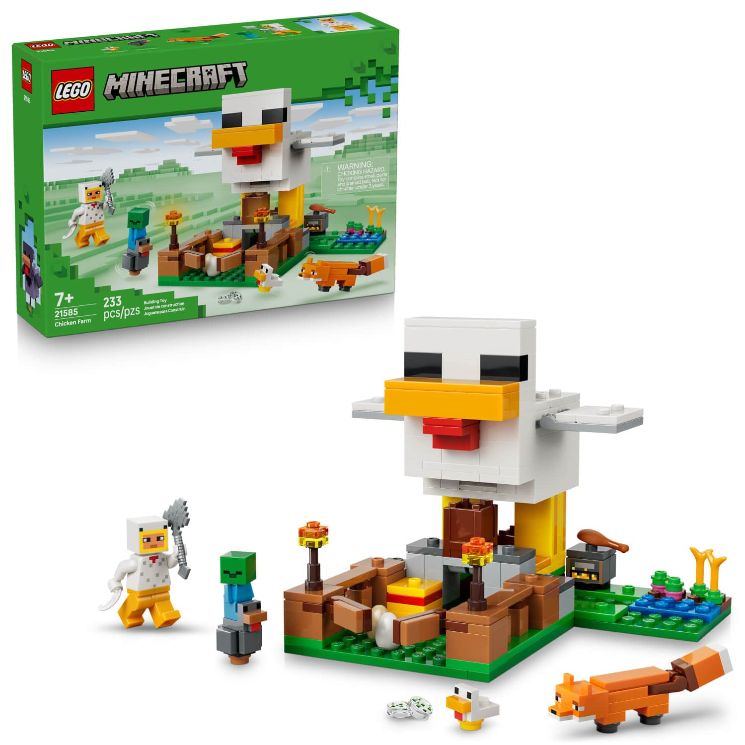 LEGO - Minecraft Chicken Farm Building Toy 21585