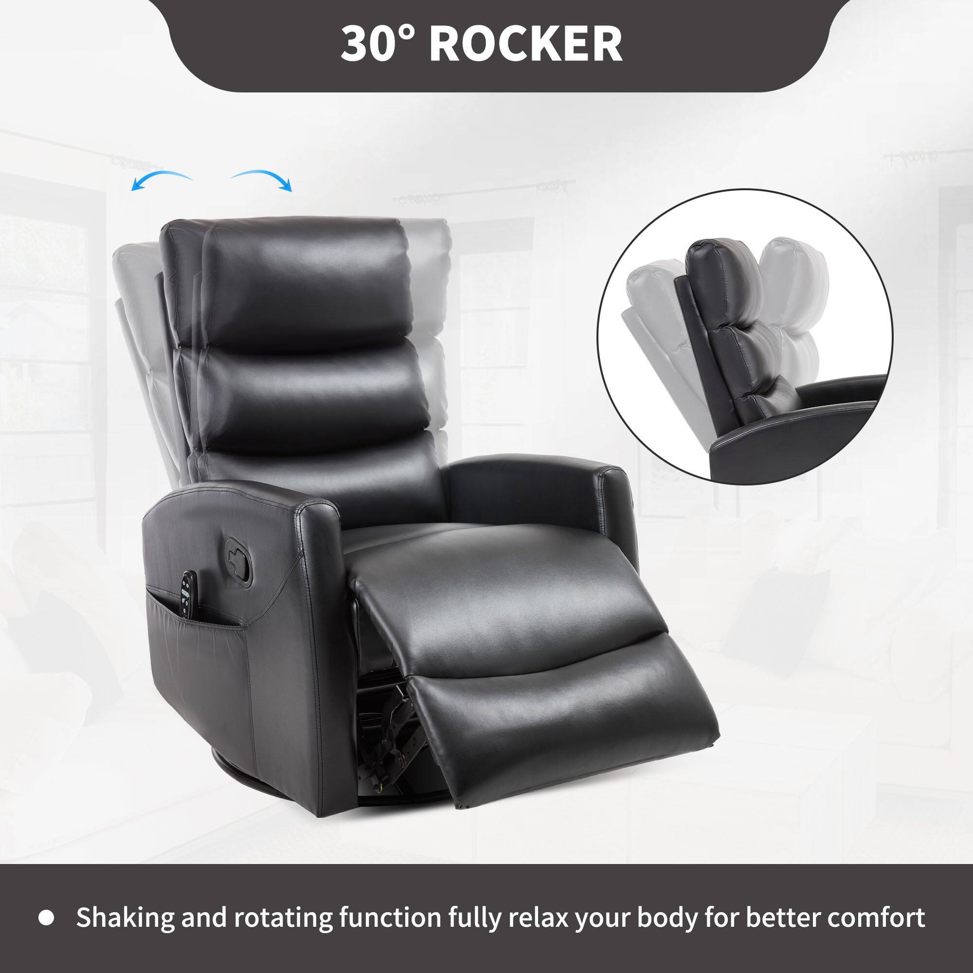 30° ROCKER

Shaking and rotating function fully relax your body for better comfort