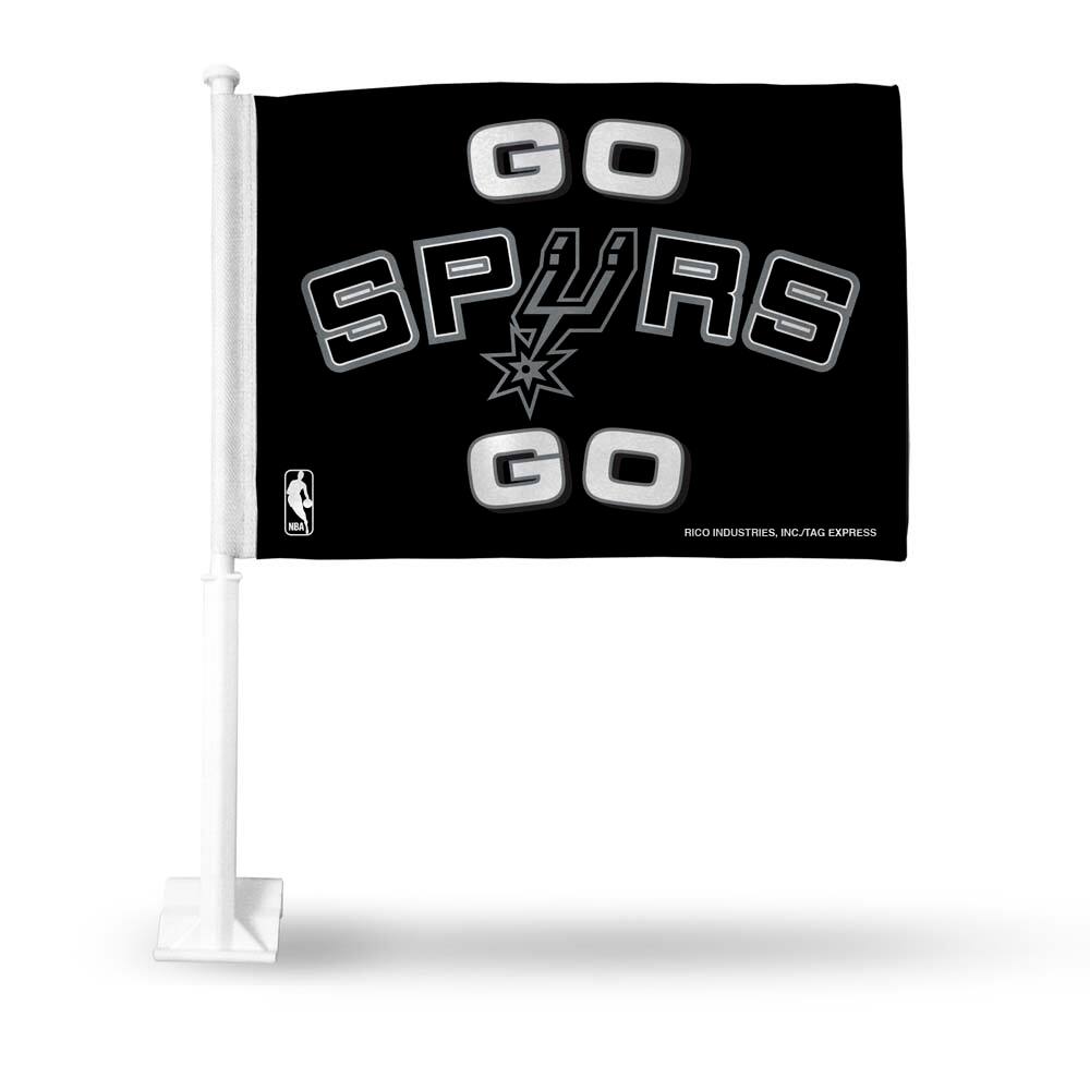 Rico Industries San Antonio Spurs Go Spurs Go NBA 11X14 Window Mount 2 ...