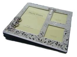 Jiallo - Christening Photo Frame/Album - Silver, Multi Color