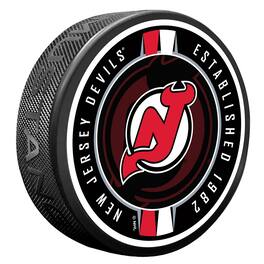 Mustang Drinkware - New Jersey Devils Ribbon Hockey Puck - Multicolor