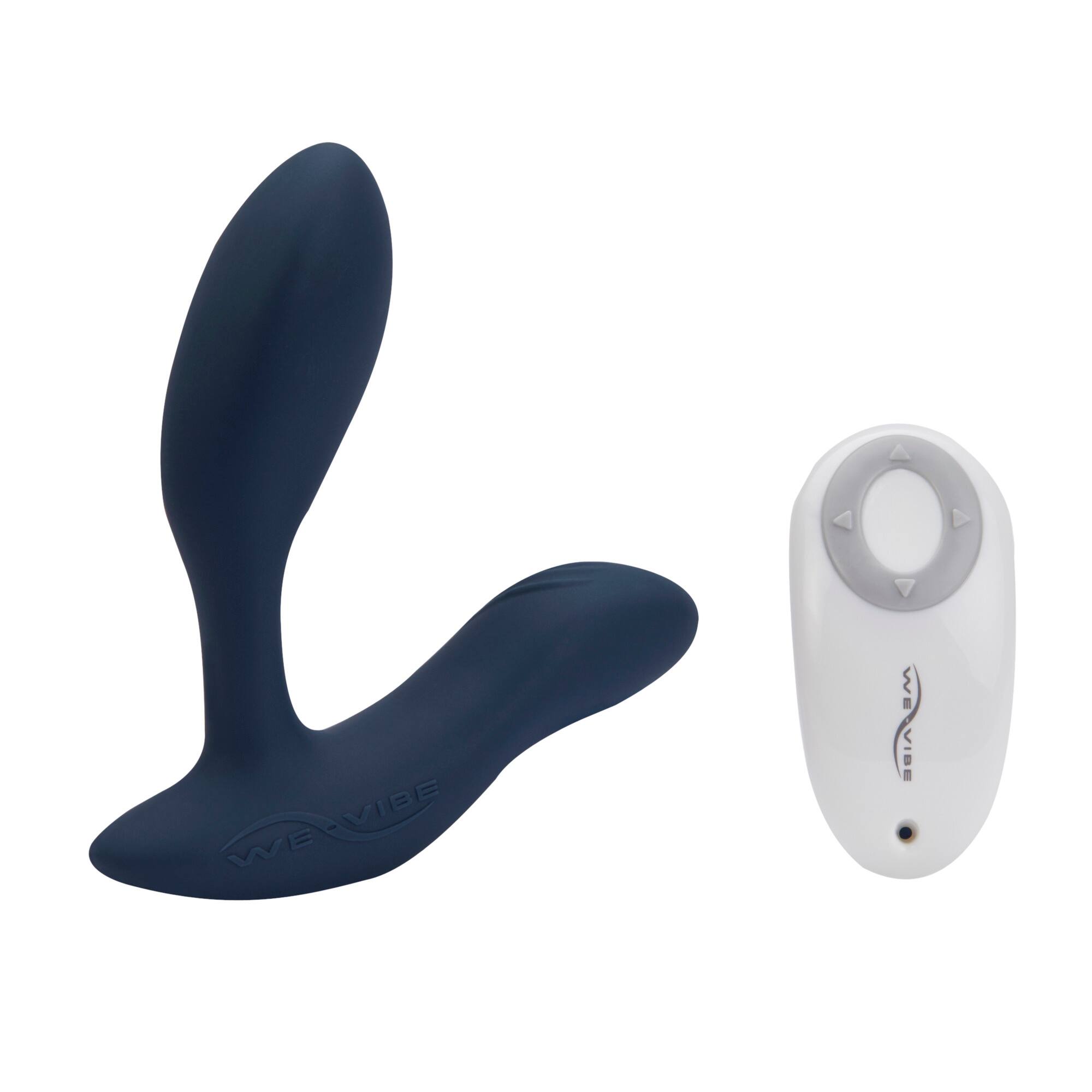 Front. We-Vibe - Vector Vibrating Plug - Slate.