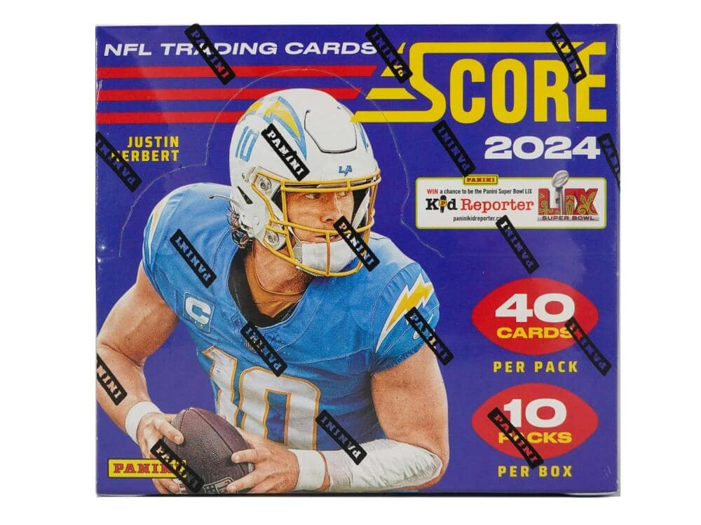 2024 Panini Score Football Hobby Box price history on PriceWatchPro