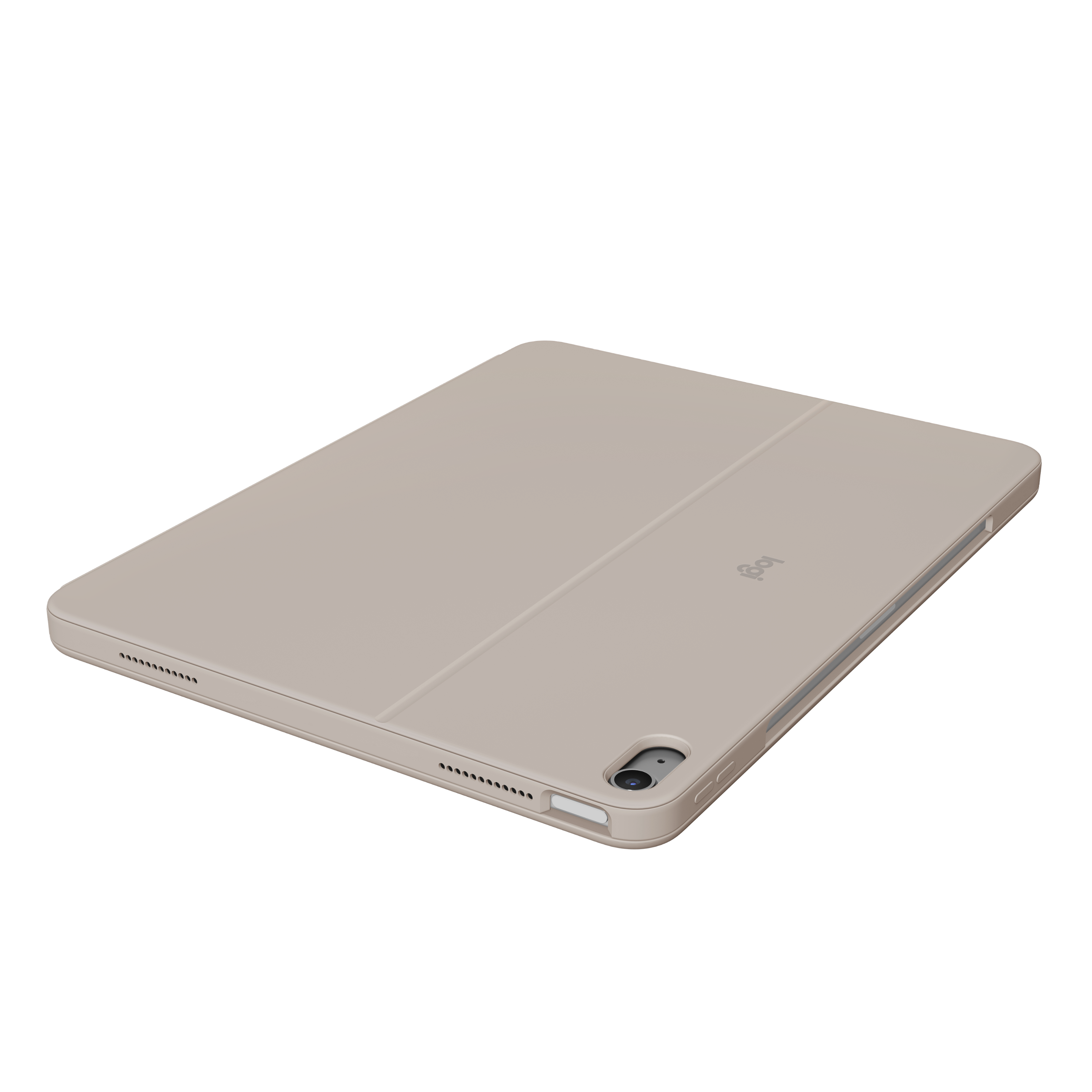 Alt View 13. Logitech - Combo Touch iPad Air 13-inch - Latest Model (M2 & M3), iPad Air (5th gen) Keyboard Case with Detachable Keyboard - Sand.
