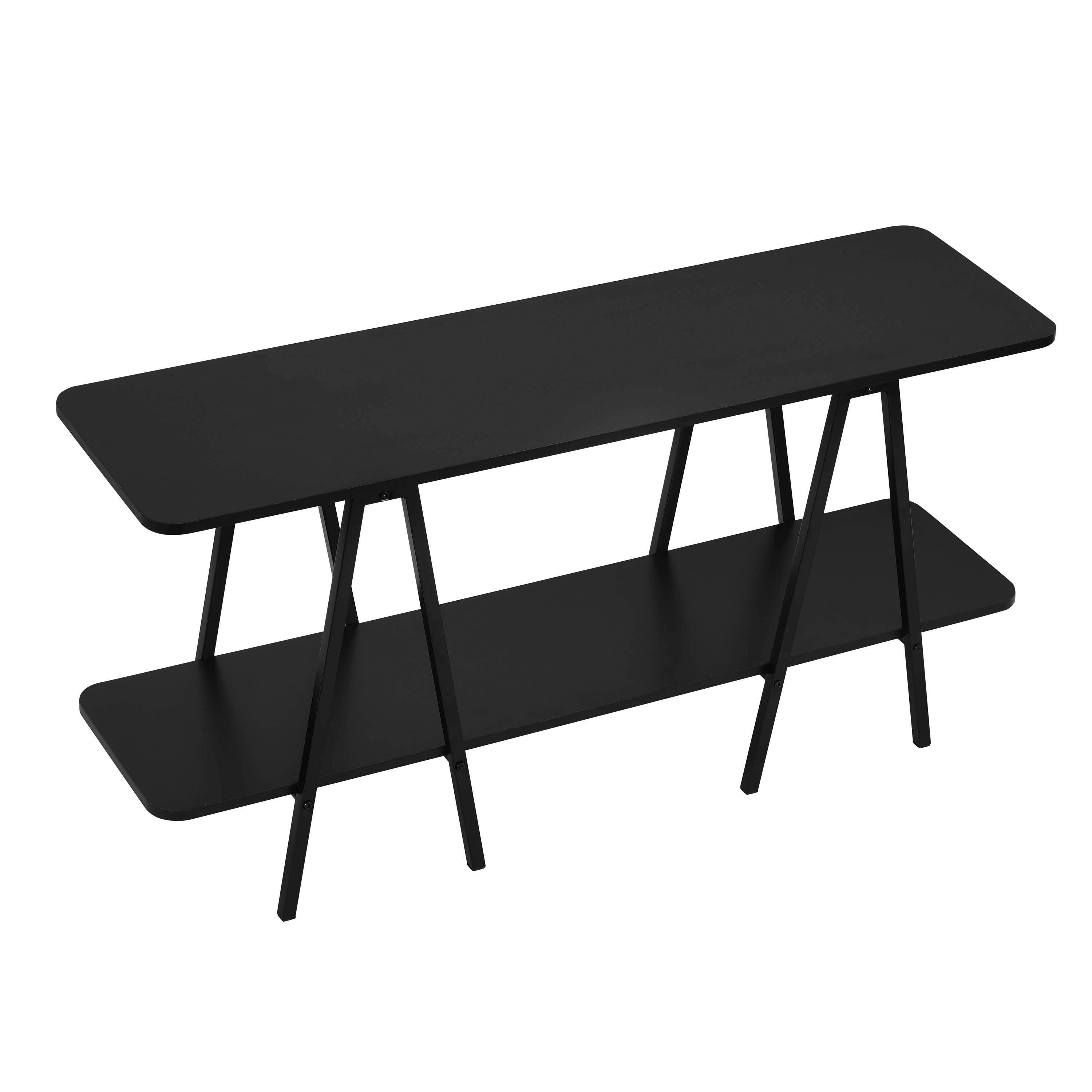 Alt View 4. Manhattan Comfort - Celine Contemporary Modern 47" Console Table - Black.
