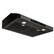 Angle. Onefly - 30 inches - Externally Vented - Under Cabinet Range Hood - Black stainless steel.