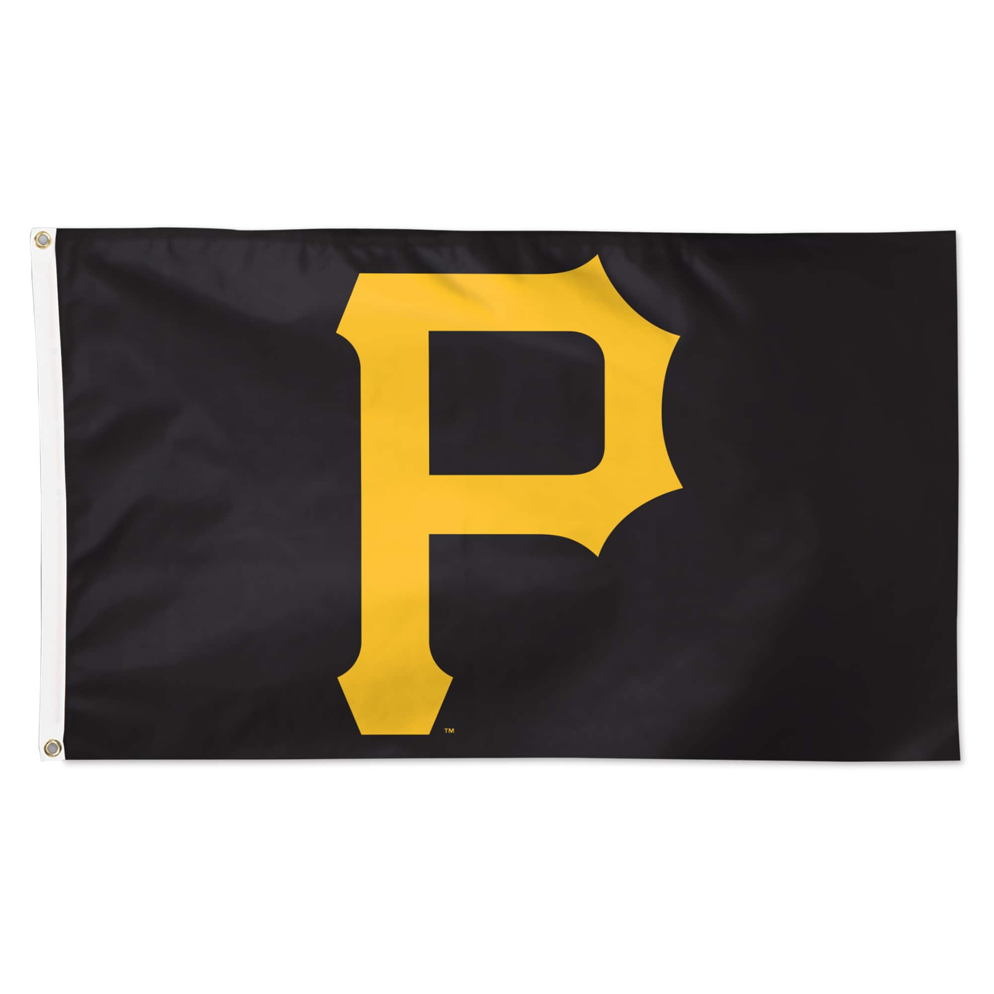 WinCraft - Pittsburgh Pirates 3' x 5' Primary Logo Single-Sided Flag - Multicolor
