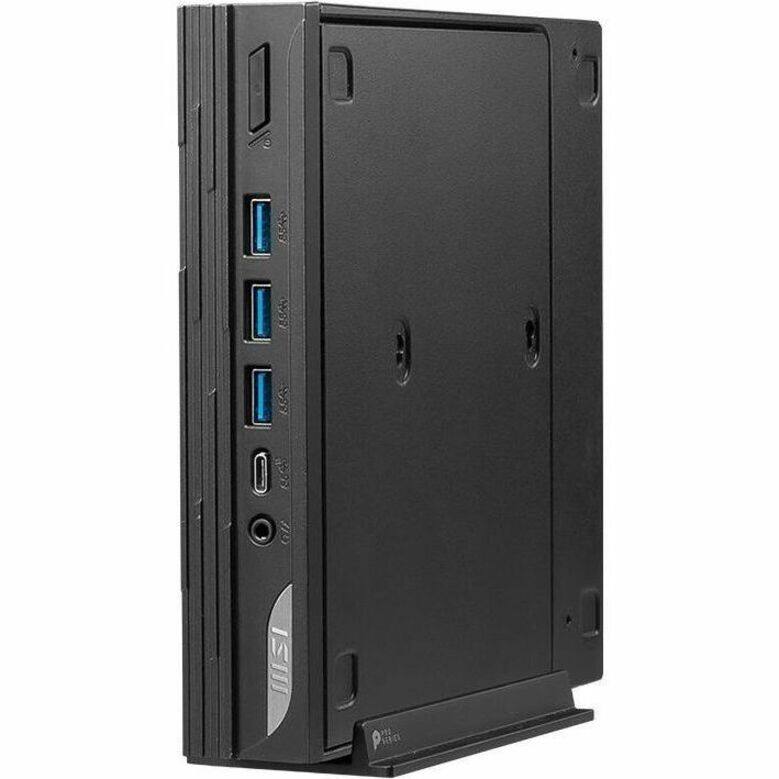 Alt View 8. MSI - MSI PRO DP10 Small Form Factor Mini PC Barebone - Intel Core i5-1340P - Iris® Xe Graphics - WiFi 6 - 3Y Warranty - Black.