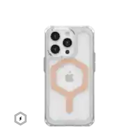 UAG - Plyo Pro Series Case with Magsafe for Apple iPhone 15 Pro - Ice/Rose Gold - Front_Zoom