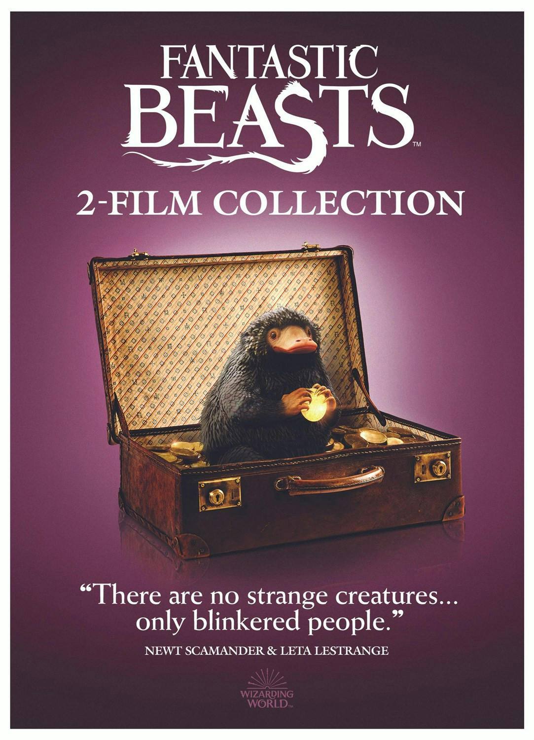 Front. Fantastic Beasts: 2-film Collection (Iconic Moments LL) (DVD New Box Art) [DVD].