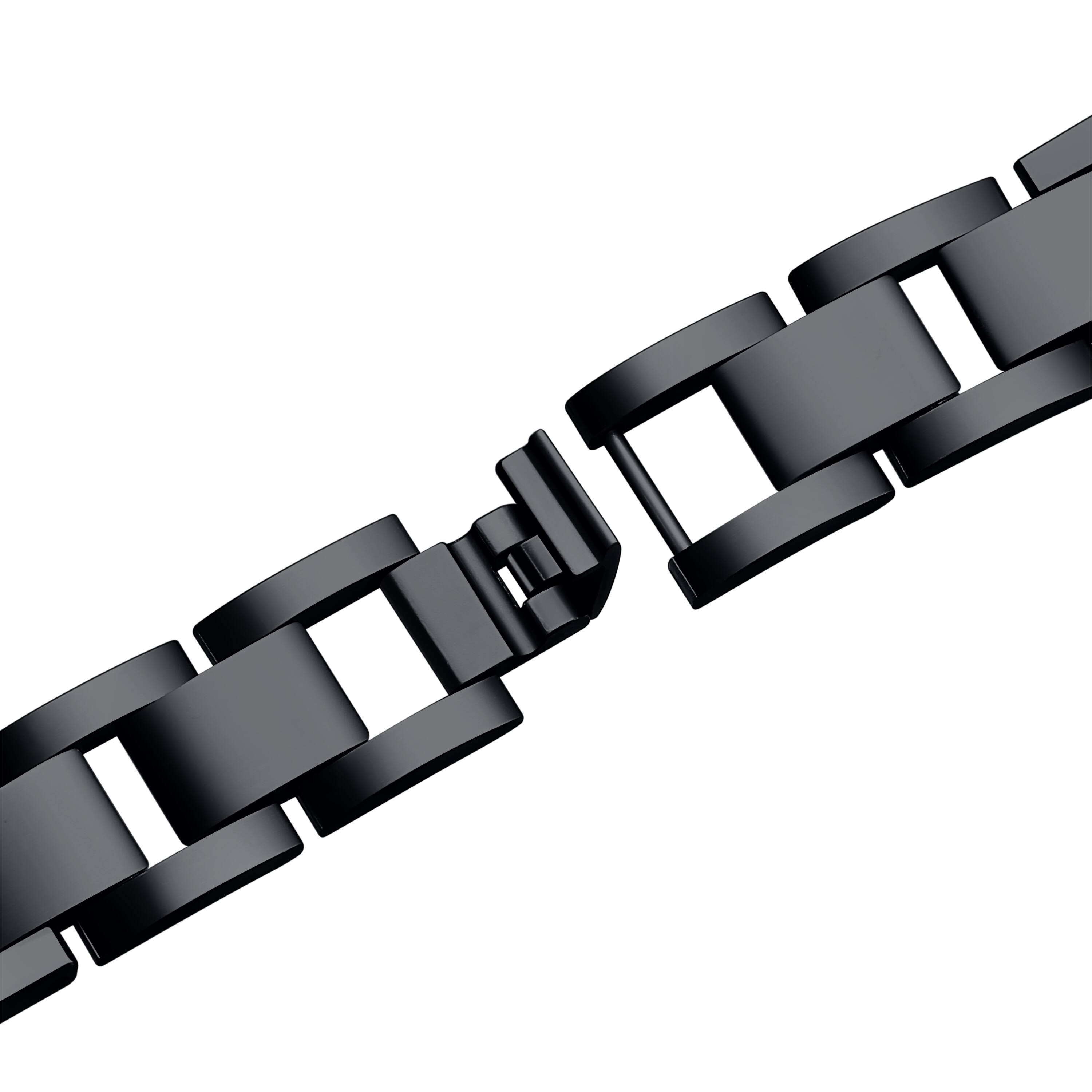 Back. Posh Tech - Aphrodite Band for Apple Watch - Black.